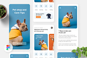 Hayvon - Pet Shop Grooming App, an UI Kit Template by Panen Creative (Thumbnail 2 of 4)