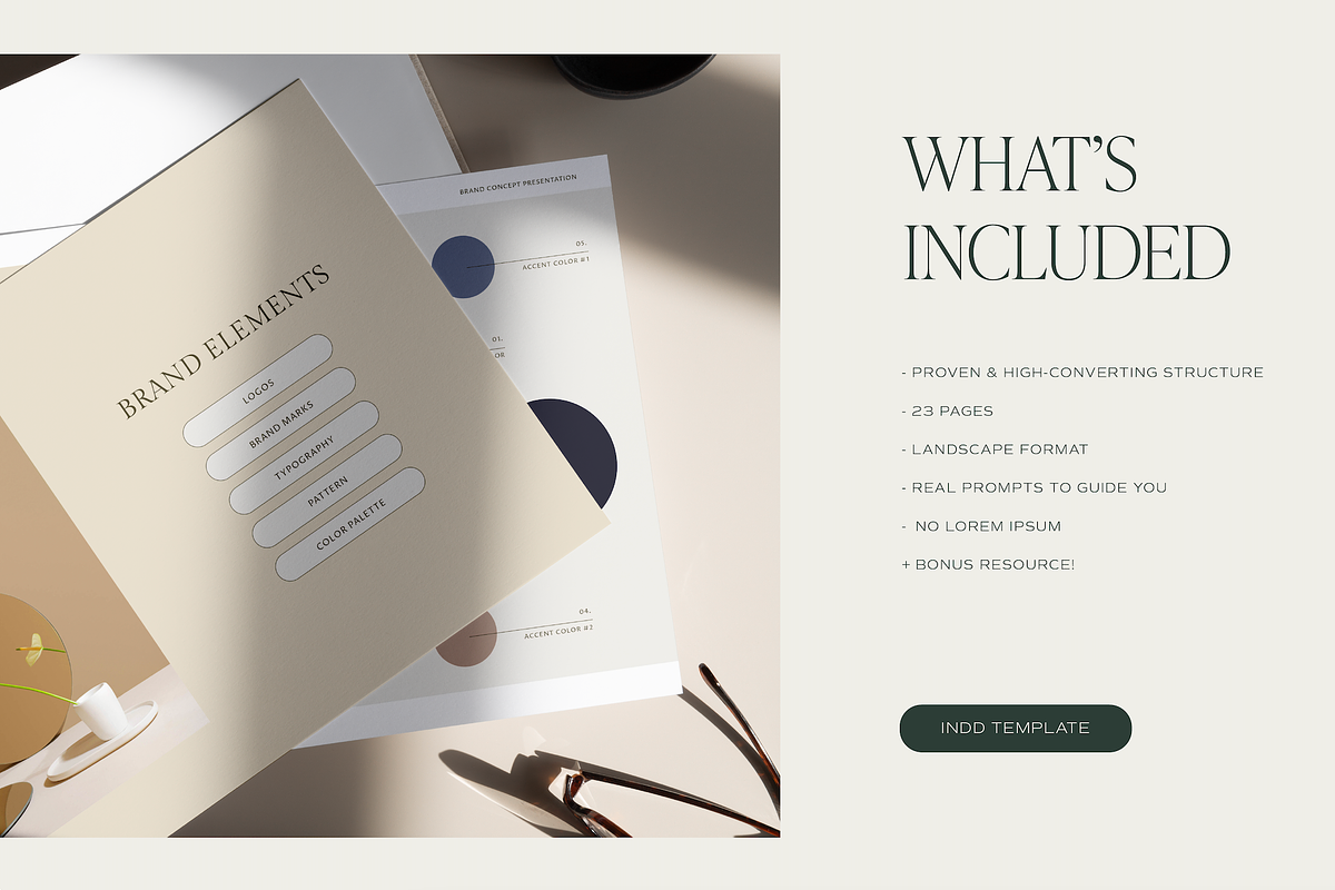 Concept Presentation Template, a Presentation Template by Studio_Evergreen (Photo 3 of 10)
