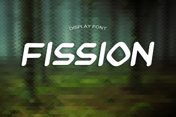 FISSION font preview 4