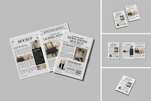 Newspaper Mockup, an Advertising Mockup by graphicsecond