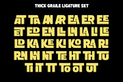 Thick Graile, a Symbol Font by Nathatype (Thumbnail 10 of 11)