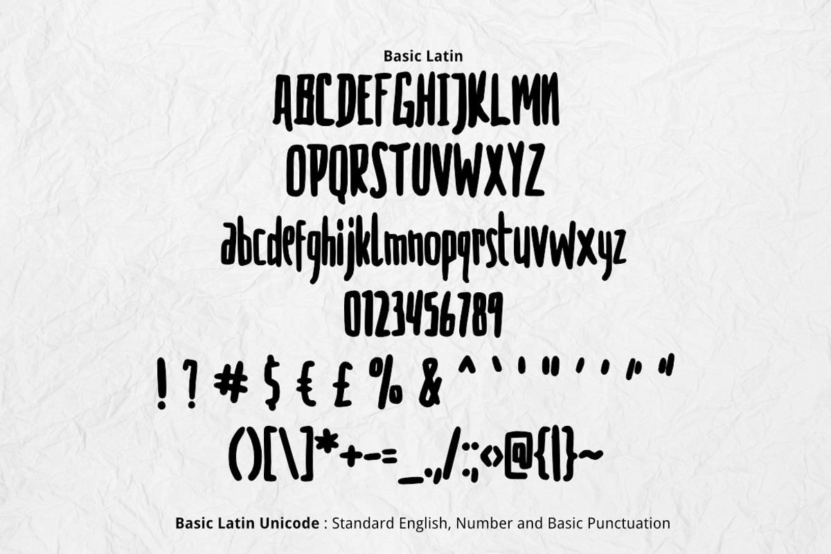 Jasmine Font preview 2