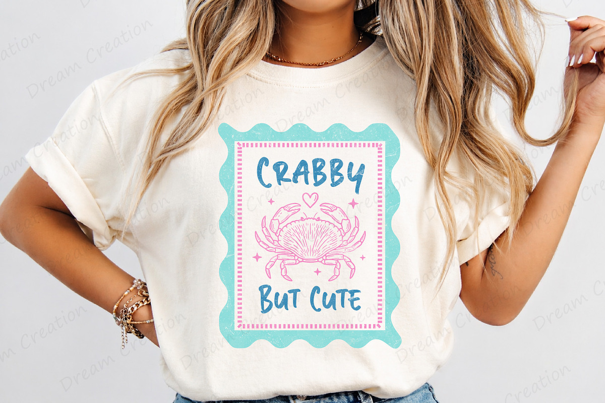 Summer PNG Crabby Hand Drawn Line, an Illustration by Dream Creation (Photo 2 of 7)