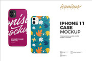 iphone 11 case mockup Template, a Product Mockup by iconisusmockup (Thumbnail 1 of 3)