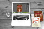 Merry christmas and New Year invite, an Invitation Template by ORCOLOR (Thumbnail 5 of 5)