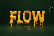 Melting Font, a Sans Serif Font by Handmadefont (Thumbnail 3 of 15)