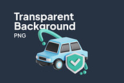 Insurance 3D Icon Pack, an Object 3D Model by Nate Studios (Thumbnail 2 of 6)