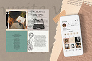 Author Social Media Pack for CANVA, a Social Media Template by Scarlet Heath Art (Thumbnail 4 of 20)