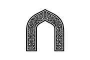 Islamic Arch Window Vector Bundle, an Illustration by yasushie (Thumbnail 50 of 51)