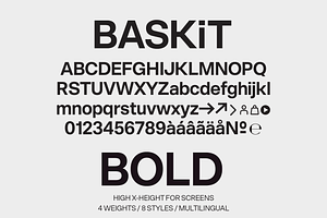 BASKiT Commerce Branding Font