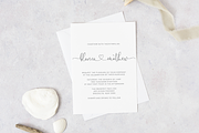 Sophia Ronald // Lovely Script Font, a Script Font by PeachCreme (Thumbnail 13 of 22)