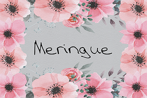Meringue OTF Font