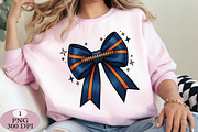 Football Bow Game Day PNG, an Illustration by Daily.Designs (Thumbnail 2 of 5)