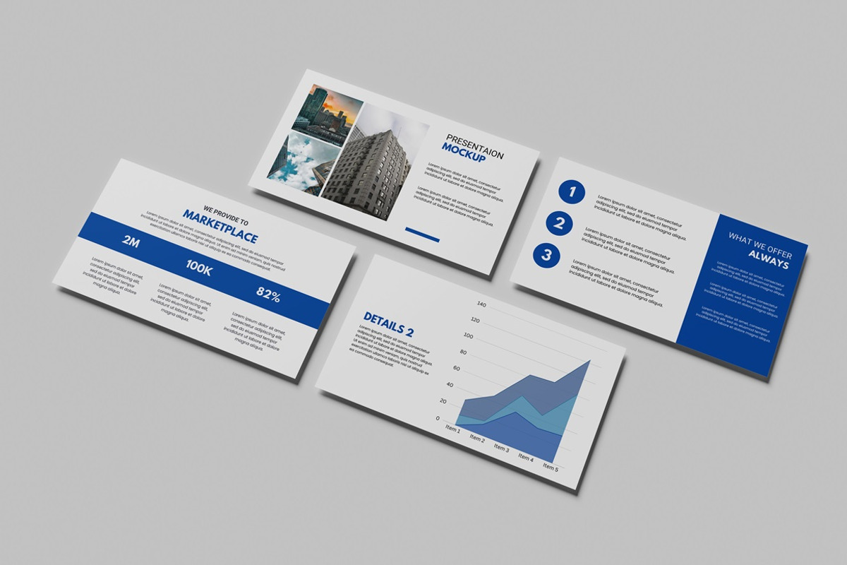 Presentation Mockup, an Advertising Mockup by AndikaGraphic (Photo 7 of 7)