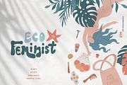 Zero Waste Clipart Collection, an Animal Illustration by Kate Galunga Artstore (Thumbnail 1 of 20)