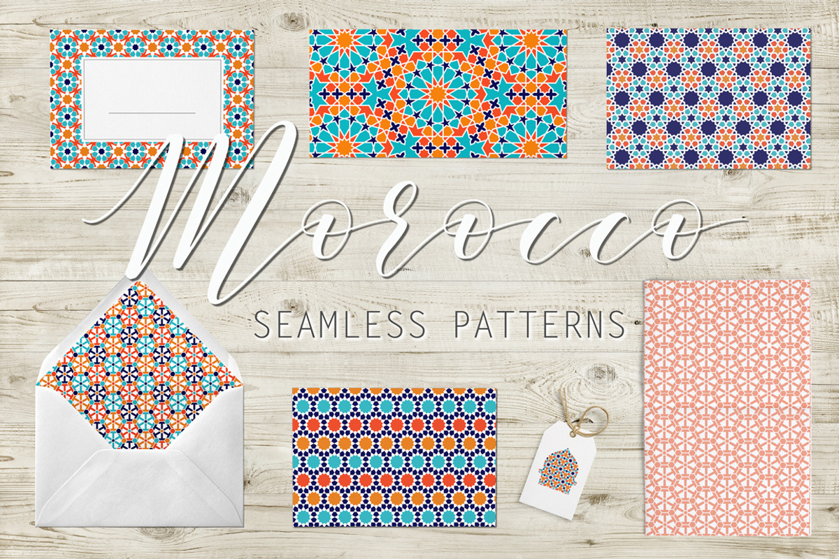 Islamic seamless moroccan pattern, a Pattern Graphic by Yapanda (Photo 2 of 3)