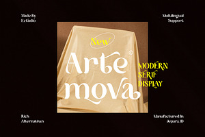 Artemova - Modern Serif Font