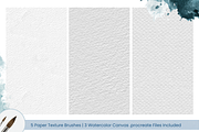 Watercolor Brush Set for Procreate, a Brush Add-On by Wicked Creative (Thumbnail 5 of 13)