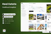 Ubin - Real Estate Dashboard, a Websites & App Template by SLAB! Design (Thumbnail 1 of 3)