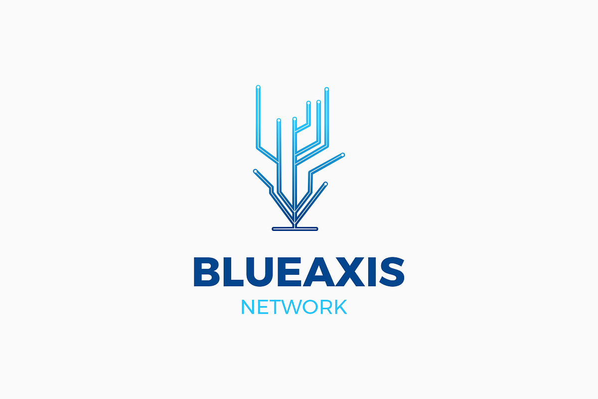 Blue Axis Gradient line Logo, a Branding & Logo Template by Artnivora.Std