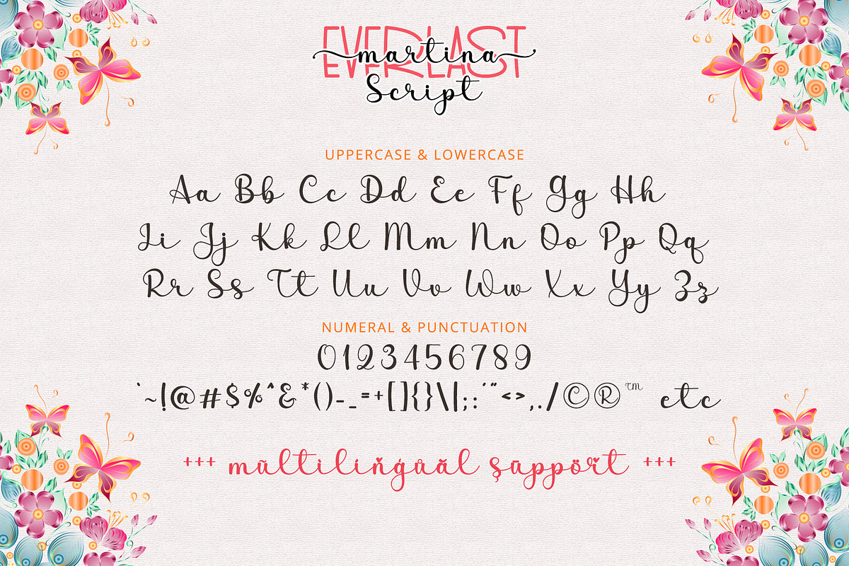 Everlast Martina - Handwritten Duo, a Script Font by Airotype (Photo 9 of 12)