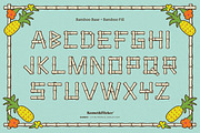 Bamboo - A Fun Tropical Display Font, a Sans Serif Font by Komet & Flicker (Thumbnail 2 of 9)
