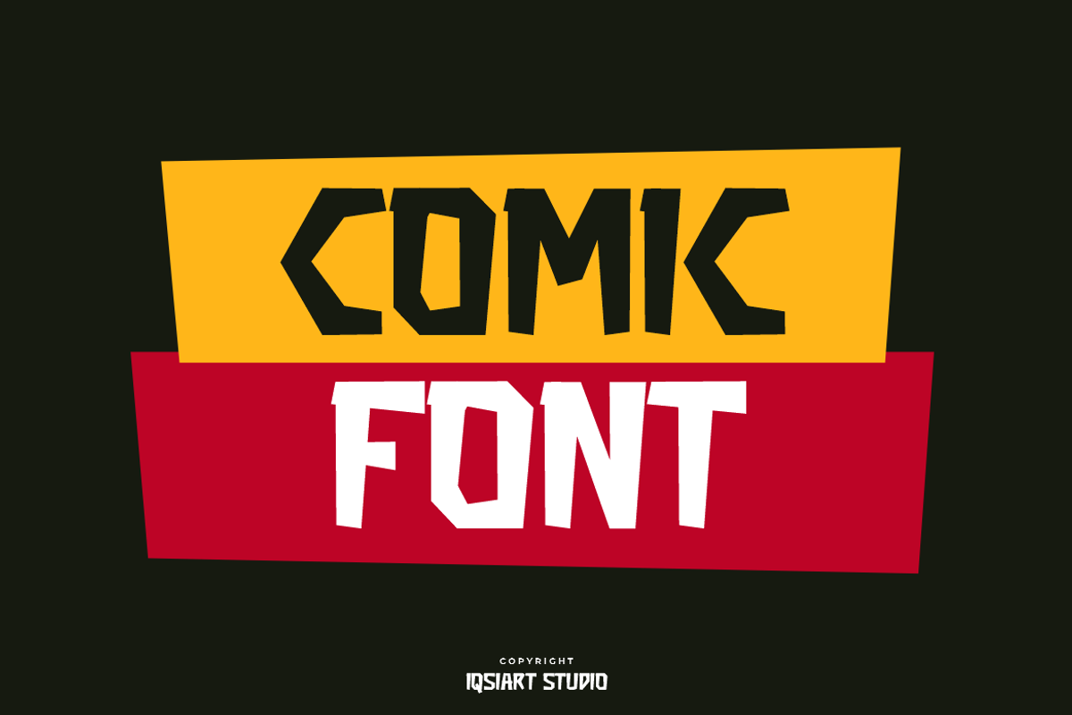 Pround Erpano - Comic Font, a Sans Serif Font by Iqsiart Studio (Photo 2 of 6)