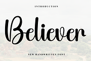 Believer, a Handwritten Font by FreshTypeINK (Thumbnail 1 of 8)