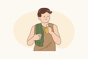 Banana Life Illustration, an Object Graphic by Jump Studio (Thumbnail 4 of 12)