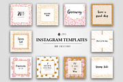 Instagram Designs, a Templates & Theme by kate_illustration (Thumbnail 1 of 3)