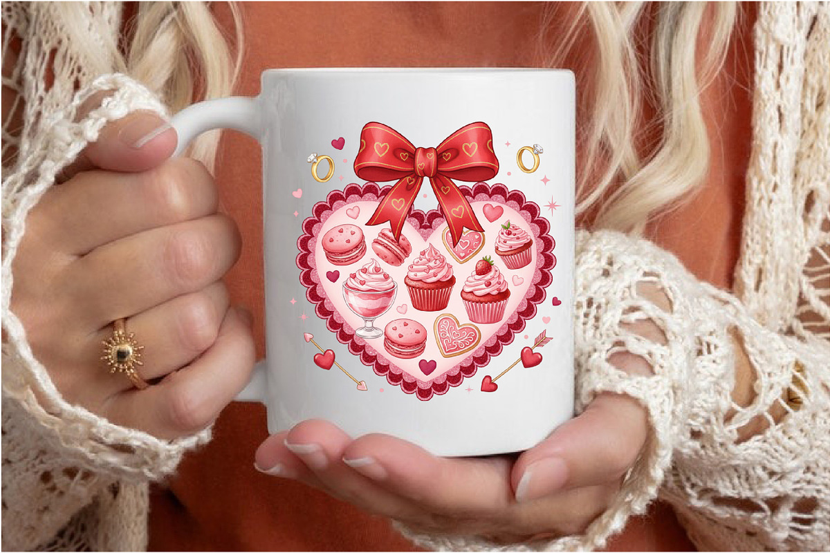 Kisses Valentine Heart Png, Coquette, an Illustration by Designking (Photo 5 of 6)