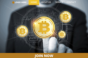 Bitcoin PSD Newsletter Email Templat