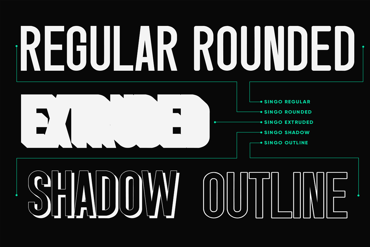 Singo | Sans Display Font, a Sans Serif Font by Ardana Creative (Photo 3 of 17)