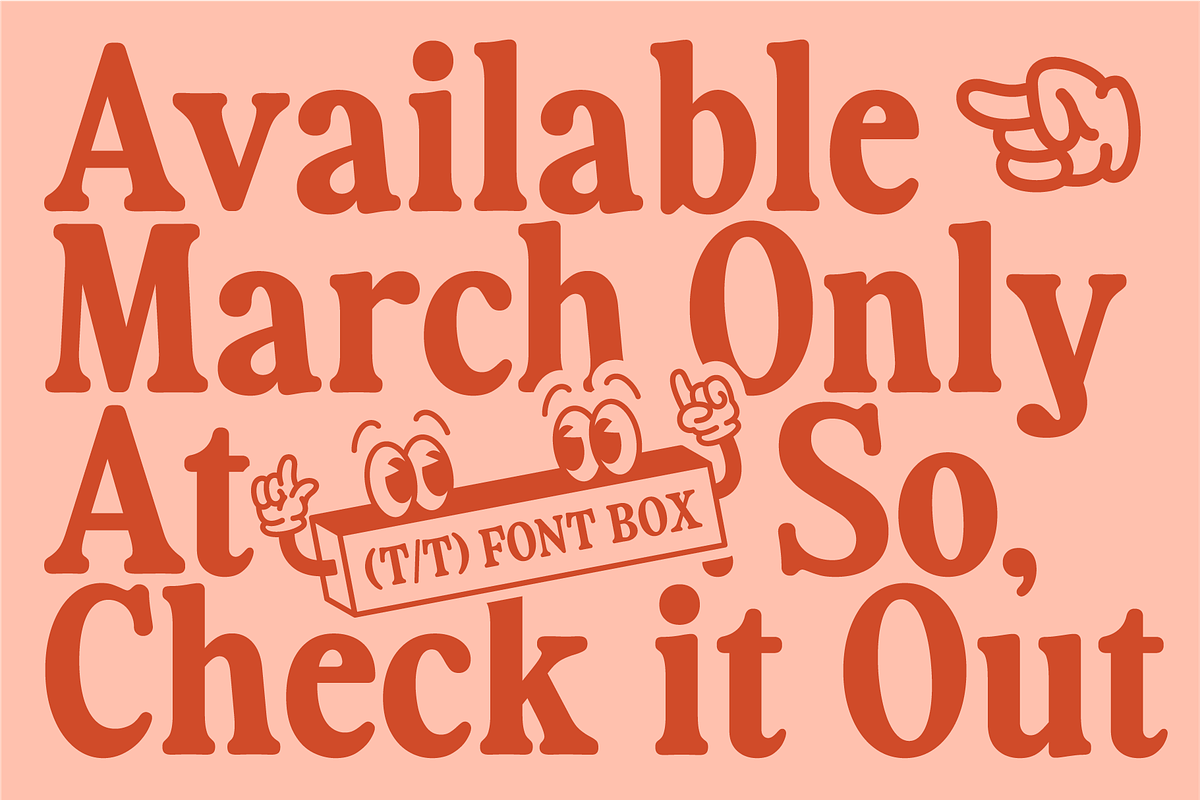 Fiyona Retro Variable Font, a Serif Font by That That Creative (Photo 11 of 24)