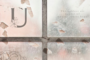 Floral alphabet - BEATRICE, a Serif Font by AS Studio (Thumbnail 5 of 6)
