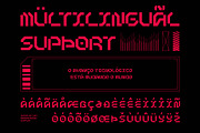 Excofles – Modern Mecha Display Font, a Sans Serif Font by Drizy (Thumbnail 6 of 10)