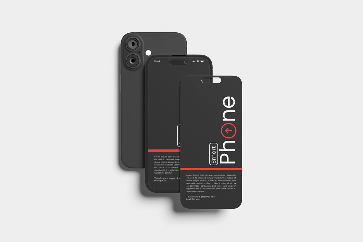 iPhone Screen Mockup, an iPhone Mockup by AndikaGraphic (Photo 5 of 6)