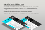 ATS Resume CV Word & Google Docs 19, a Resume Template by MrCam Template Resume|CV (Thumbnail 6 of 6)