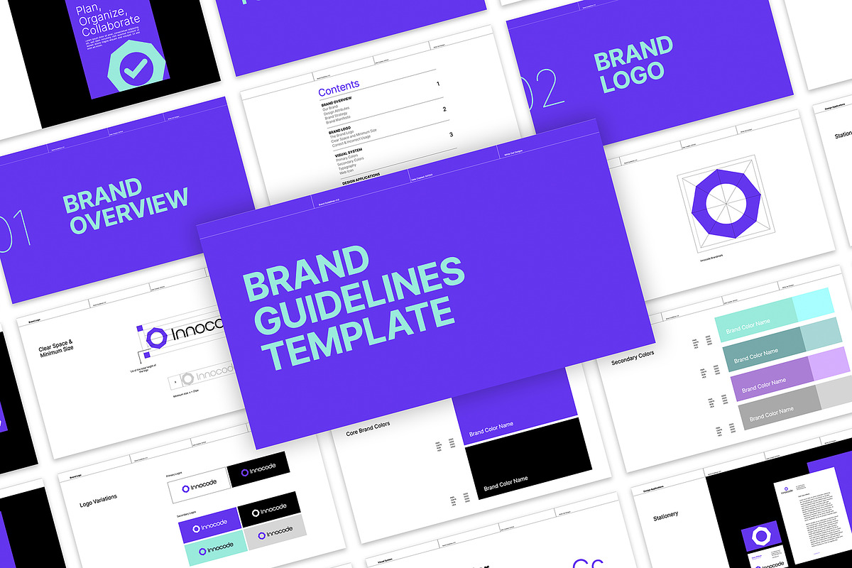 Brand Guide Presentation Template 2, a Templates & Theme by White Owl (Photo 1 of 8)
