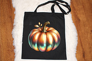 Halloween Pumpkin Iridescent Bundle, a Graphic by designcity5 (Thumbnail 5 of 5)