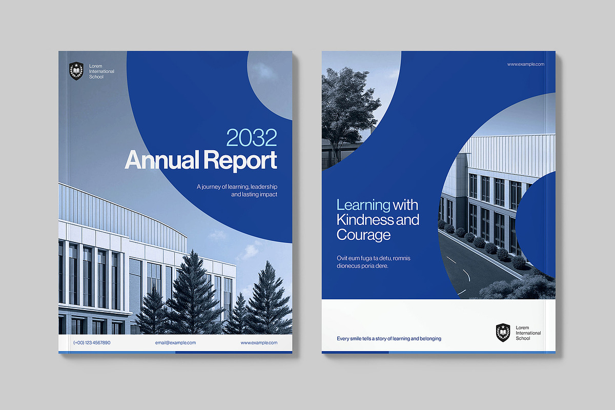 Annual Report Template, a Brochure Template by BrandPacks (Photo 5 of 6)