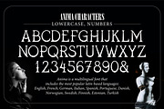 Anima - Tribal Mystical Logo Font, a Blackletter Font by Struvictory.art (Thumbnail 5 of 9)