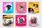 Pets Instagram Templates, a Social Media Template by Jaisivakumar (Thumbnail 2 of 6)