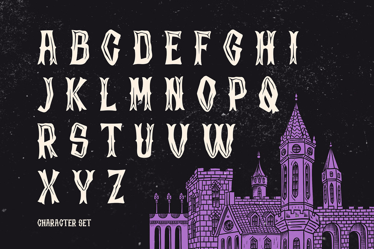 Crovella - Halloween Display Font, a Sans Serif Font by Flawless And Co (Photo 7 of 10)