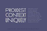 Think Sans - A Varied-Width Font, a Sans Serif Font by Up Up Creative (Thumbnail 10 of 11)