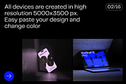 Apple device mockups, a Device Mockup by Creatoom (Thumbnail 2 of 11)