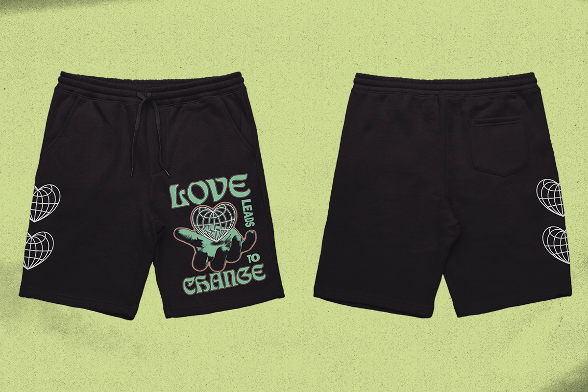 Sweatshorts Merch Mockup, a Merchandise Mockup by Brent Galloway (Photo 3 of 5)