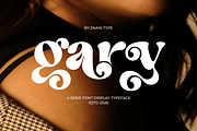 Gary, a Serif Font by zaaintype (Thumbnail 1 of 10)