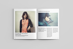 Fashion Magazine Template-V434