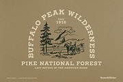 Canyon Ranch - A Hand-Drawn Font, a Slab Serif Font by Komet & Flicker (Thumbnail 12 of 15)